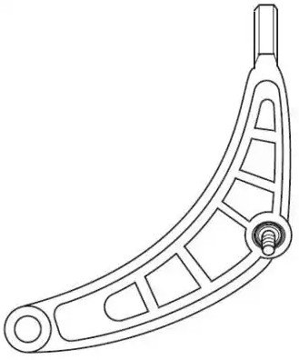 Bærearm VAICO V20-3263