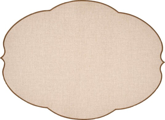 Guzzini Flowers bordbrikke 36x49 cm clay Guzzini Flowers bordbrikke 36x49 cm clay