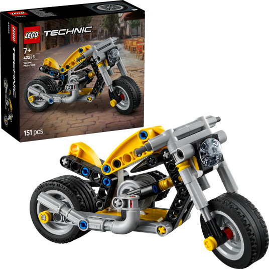 LEGO Gul motorsykkel