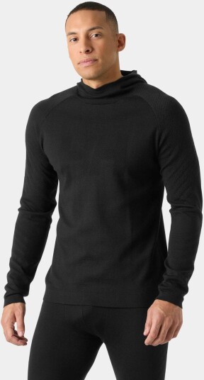 Helly Hansen Men’s Lifa® Merino Knitevo Hoodie Svart S