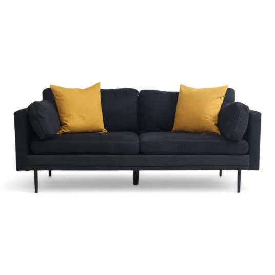 Ventura Home Sort Sofa Boom 2-seter