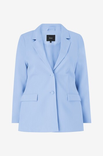 Zizzi Blazer caKaisa L/S Blazer Blå