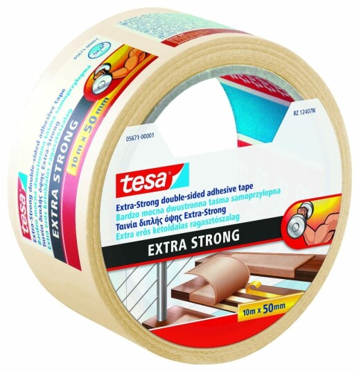 Tesa Ekstra Sterk Teppe tape 25m x 50mm