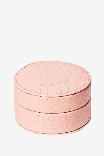 Day Et Smykkeskrin Day Crackle Jewelry Round Rosa