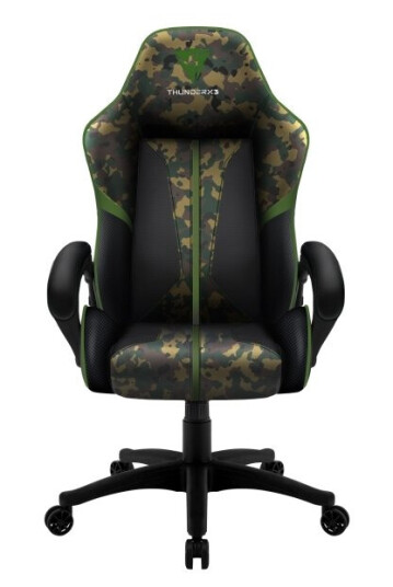 Thunderx3 Bc1 Camo Universal Gaming-Stol 150 Kg Universell Sort Nylon Kryssfiner