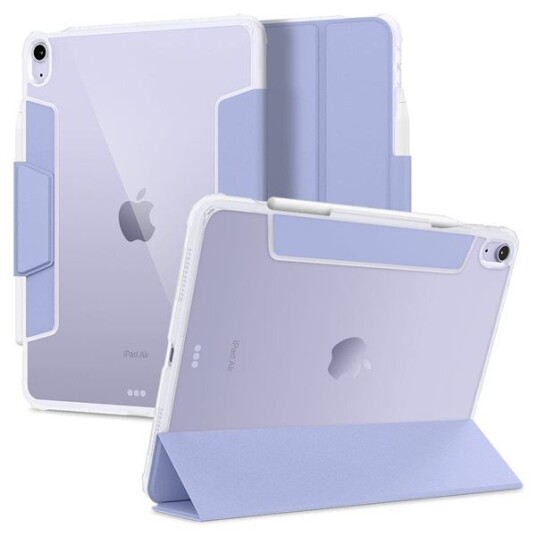 Spigen iPad Air (2022 / 2020) Spigen Ultra Hybrid Pro Deksel - Lavendel Spigen iPad Air (2022 / 2020) Spigen Ultra Hybrid Pro Deksel - Lavendel