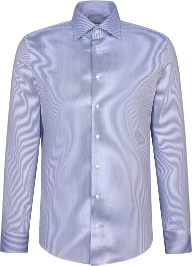 Seidensticker Business Shirt Slim MID BLUE 43 Seidensticker Business Shirt Slim MID BLUE 43
