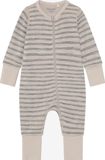 CeLaVi Jumpsuit Ls Yd Stripe QUIET SHADE 50