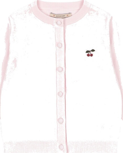 Konges Sløjd Cardigan Strikk Cathy Tilslørt Rose Konges Sløjd 1 år (80) Cardigan Rosa