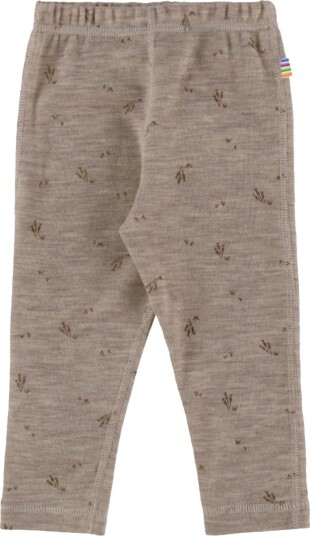 Joha Leggings Ull Beige Melange Joha 40 Leggings Ull Brun