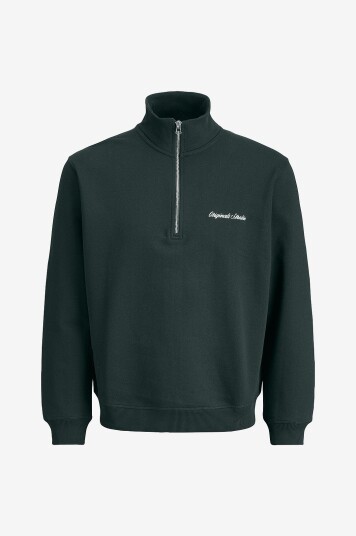 Jack & Jones Junior Collegegenser jorNorrebro Emb Sweat High Neck Jnr Grå