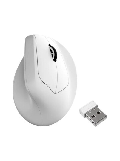 Keychron M5 Trådløs Ergonomisk Trackball Mus Hvit med Optisk Sensor Keychron M5 Trådløs Ergonomisk Trackball Mus Hvit med Optisk Sensor