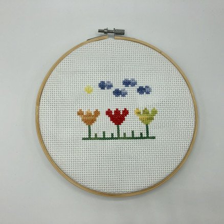 Vårbroderi Broderisett