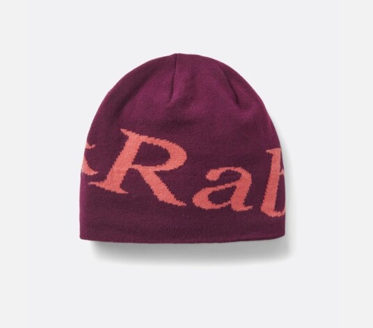 RAB Logo Beanie Mulberry/Hibiscus