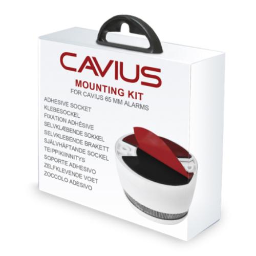 Cavius Selvklebende Brakett Til Røykvarsler Ø65