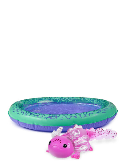 Fingerlings Magenta Glitter Axolotl With Pool Pink ONE SIZE Fingerlings Magenta Glitter Axolotl With Pool Pink ONE SIZE