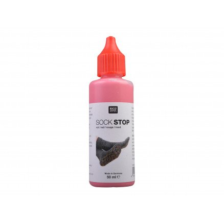 Rico Sock Stop Latex 50 ml rød
