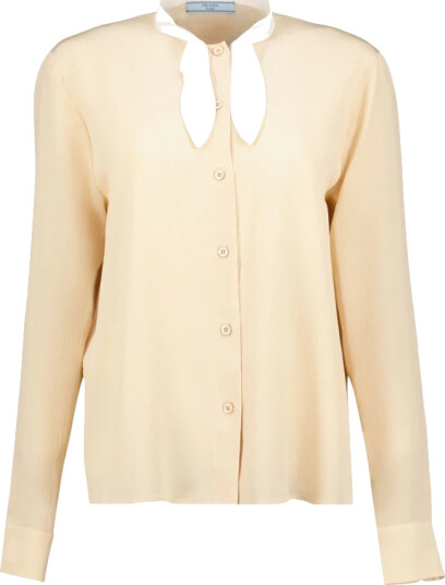 Prada Dame Bluser & Skjorter Beige S, Prada Dame Bluser & Skjorter Beige S,