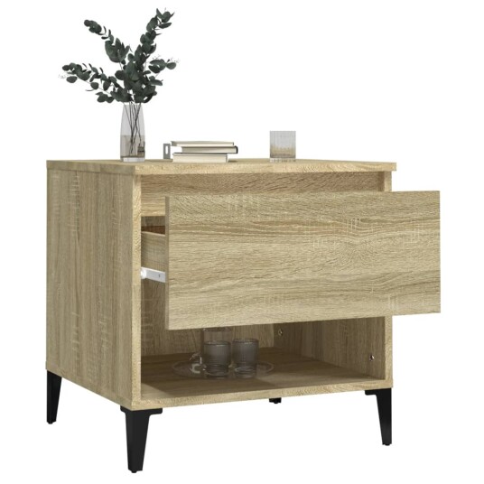 Sidebord sonoma eik 50x46x50 cm konstruert tre 8720845668990