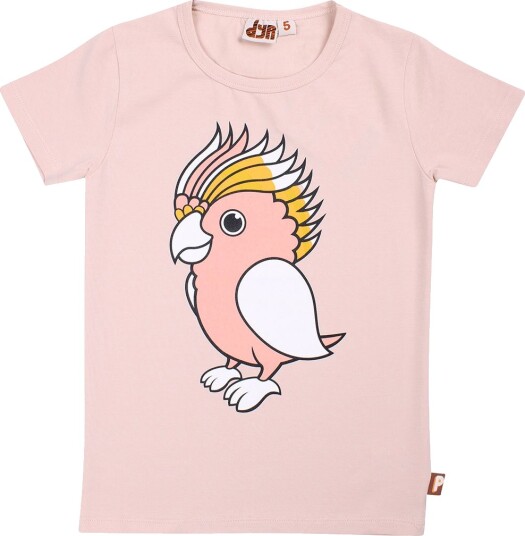 DYR T skjorte AnimalGrowl T Lt Rose Papegøyeeier DYR 8 år (128) T skjorte Rosa