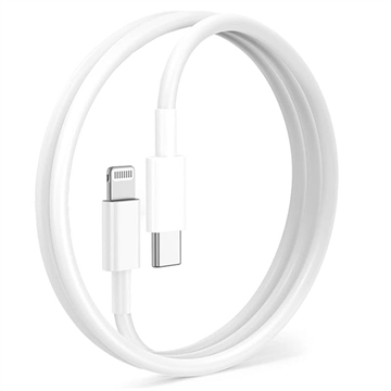 OTB USB C / Lightning kabel iPhone 14/13/12/X/iPad Pro 1 m Hvit