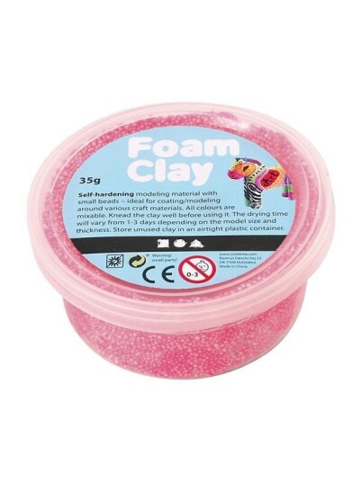 Foam Clay   Neon Pink 35gr.