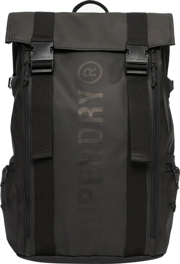 Superdry Tarp Roll Top Ryggsekk One Size Svart/Grønn