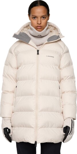 J. Lindeberg Baryl Padded Parka   Cream   XL