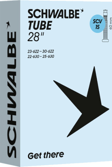 Schwalbe slange 700 x 23-30c 40mm SCV Clik ventil SCV15A
