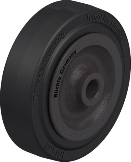 Blickle 548024 Vkht 100/12-45G Plasthjul, Hjuldiameter 100 Mm, Bæreevne (Maks.) 100 Kg (1 Stk)