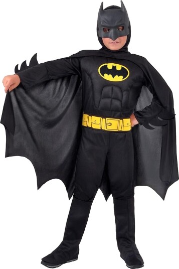 Ciao Srl. Batman Kostymer Batman Ciao Srl. 3-4 år (98-104) Kostymer Svart 11671.3-4-NC