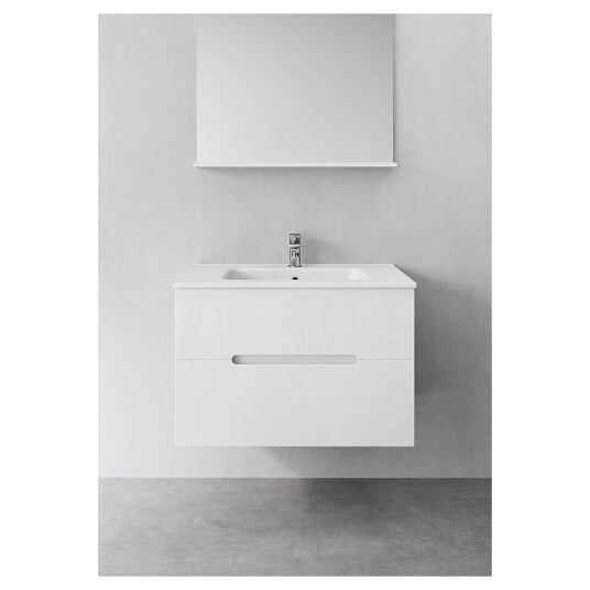 Hafa Sun 800 Servantskap m/2 skuffer 80x45x54 cm Hvit Matt Hafa Sun 800 Servantskap m/2 skuffer 80x45x54 cm Hvit Matt