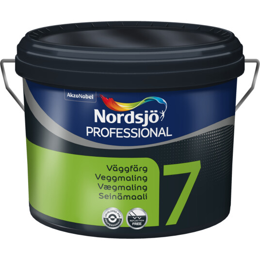 NORDSJØ PROFESSIONAL 7 VEGGMALING BC 9,3 L NORDSJØ PROFESSIONAL 7 VEGGMALING BC 9,3 L