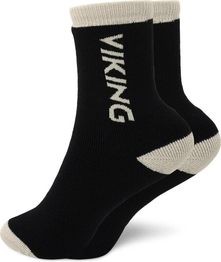 Viking Play Wool Thermo Socks   BLACK   28/30