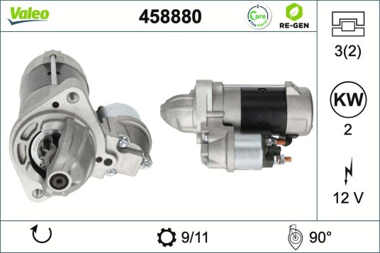 Starter VALEO 458880