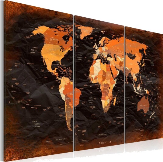 Bilde Remarkable Map 60x40 Artgeist sp. z o. o.