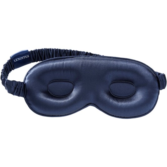 Lenoites Mulberry Silk Contour Sleep Mask Navy 1pcs Lenoites Mulberry Silk Contour Sleep Mask Navy 1pcs
