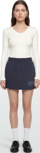 VINSON Scarlet Cot Pe Sw Vin W Skirt Navy XXL