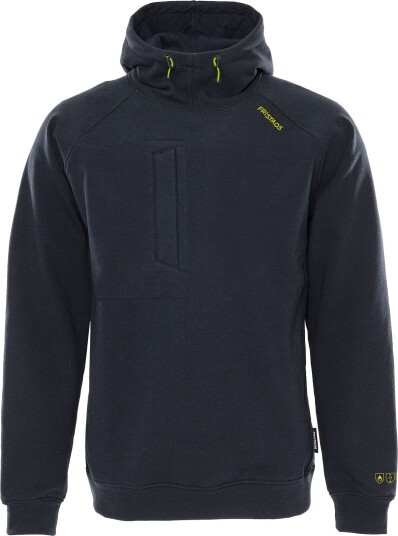 Fristads 7181 MFRN Hettegenser marineblå, flammehemmende 3XL, Klær