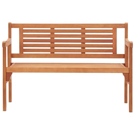 Sammenleggbar hagebenk 120 cm heltre eukalyptus Sammenleggbar hagebenk 120 cm heltre eukalyptus