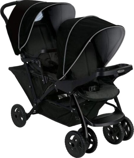 Graco Stadium Duo Søskenvogn Black Grey