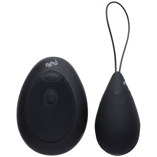 Bang! Ultra Powerful Vibrator Egg - Svart - Svart Bang! Ultra Powerful Vibrator Egg - Svart - Svart