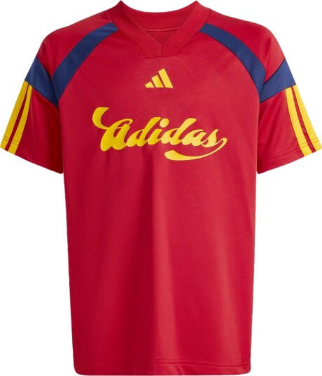Adidas Sportswear J Hot Tee   Red   128