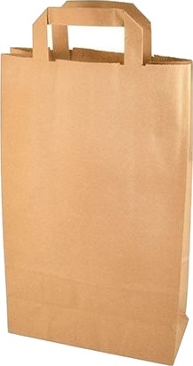 Papstar 86445 Brun Rektangel 50 Stykker 360 Mm 220 Mm 100 Mm