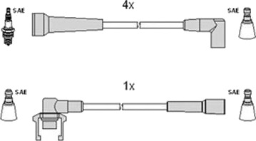 Tennplugg kabelsett HITACHI 134371