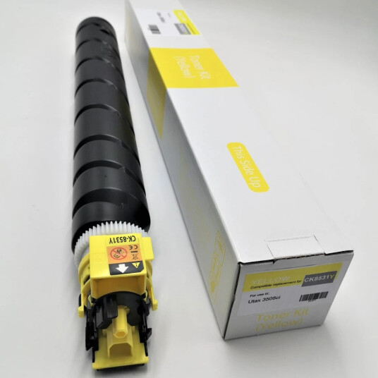 TB Toner Gul (20000 Sider) erstatter Utax CK-8531Y/1T02XDAUT0 TB Premium toner