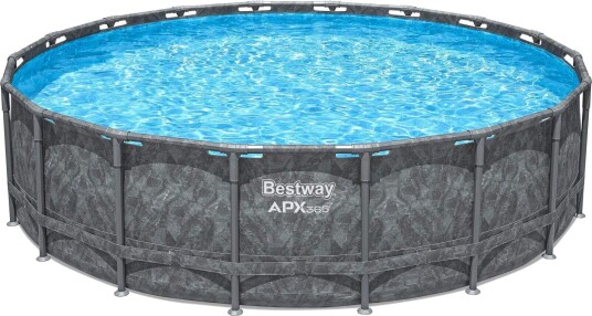 Bestway Basseng APX365 Rectangular Pool Model 561KA 549x132cm Bestway Basseng APX365 Rectangular Pool Model 561KA 549x132cm
