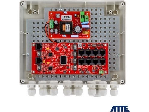 Switch Atte Switch Ekstern 8-Porters Poe For 8 Ip Atte-Kameraer Ip-8-20-L2