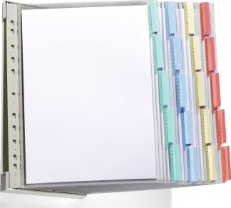 Durable 569200 322 X 73 Mm Pvc Flerfarget 20 Stykker
