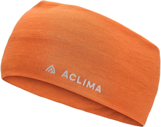 Aclima Lightwool Headband apricot orange L Aclima Lightwool Headband apricot orange L
